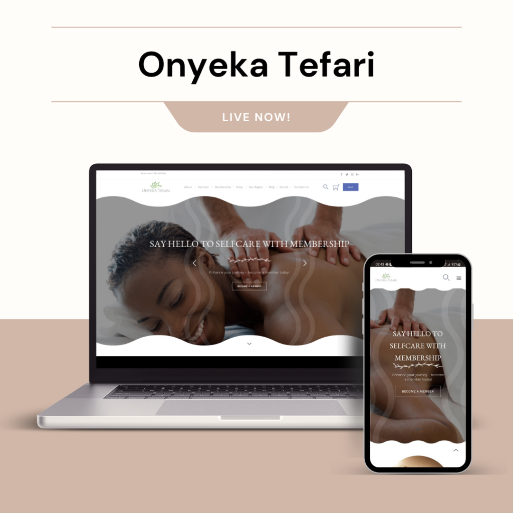 Onyeka Tefari Website